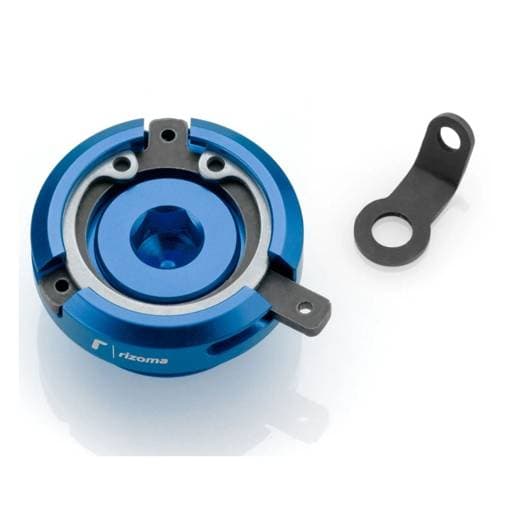 Rizoma BMW TP027 M24x2 Blue Oil Filler Cap