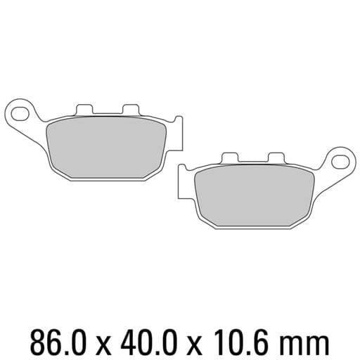 Ferodo FDB531EF Brake Pads