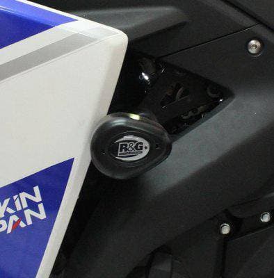 R&G Yamaha R3 Black Aero Crash Protectors