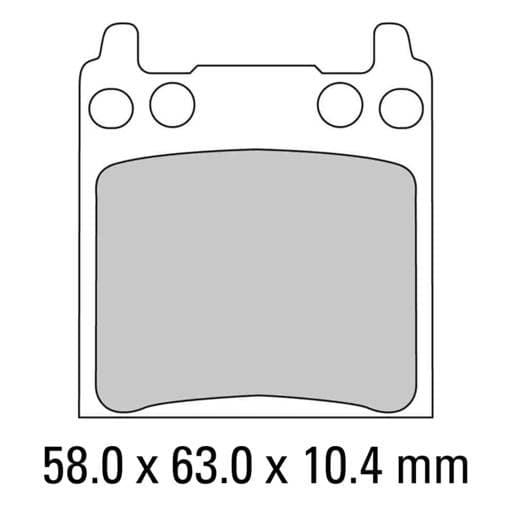 Ferodo FDB134P Brake Pads