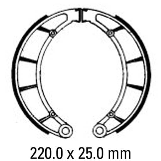 Ferodo FSB796 Brake Shoe Set