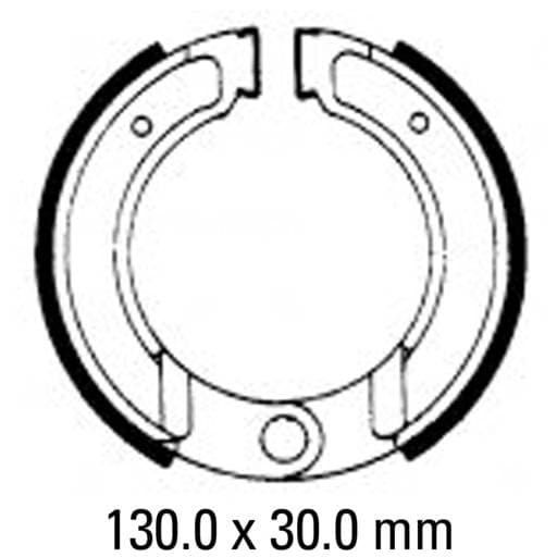 Ferodo FSB814 Brake Shoe Set