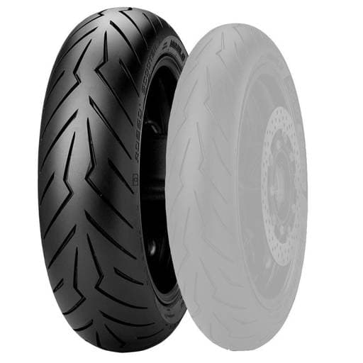 Pirelli Diablo Rosso Scooter 160/60R15 Rear Tyre