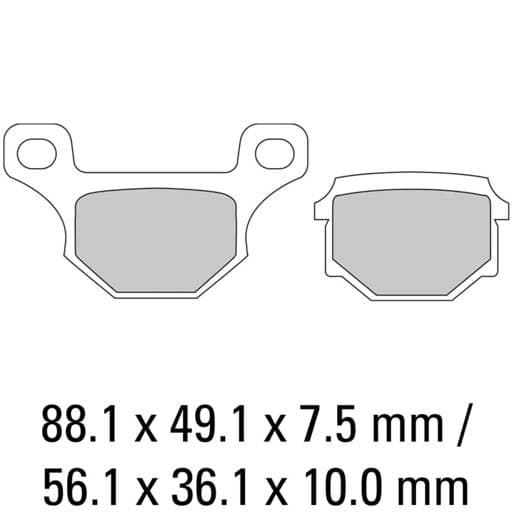 Ferodo FDB384P Brake Pads