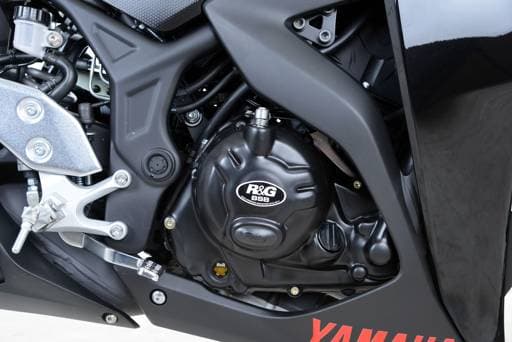 R&G Yamaha YZF-R25/R3 Black Engine Case Cover Race Kit (RHS or LHS)