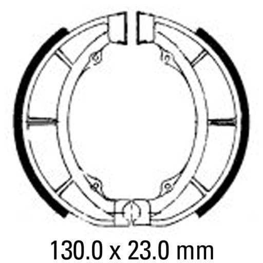 Ferodo FSB775 Brake Shoe Set