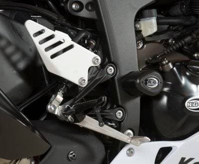 R&G Kawasaki ZX6-R Black Aero Crash Protectors (Lower)