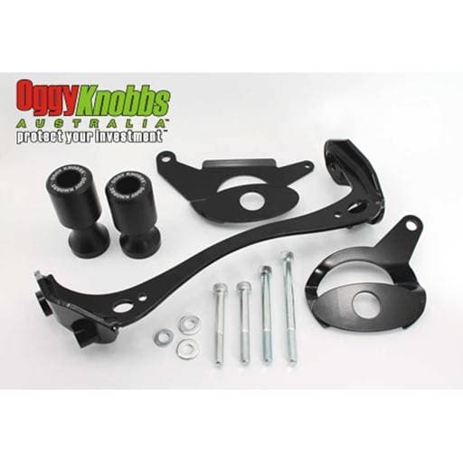 Oggy Knobbs Triumph Daytona 675 07-12 Black Frame Slider Kit