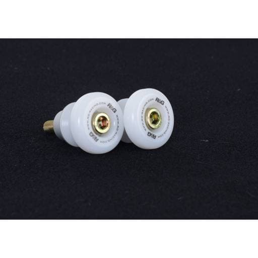 R&G Kawasaki Z900/ZH2/Triumph Bonneville Bobber White Cotton Reels