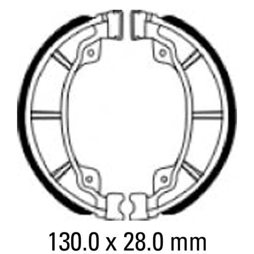 Ferodo FSB964 Brake Shoe Set