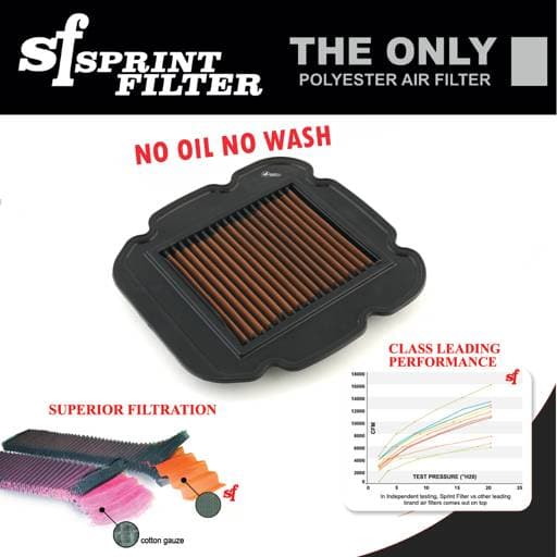 Sprint Filter P08 Suzuki DL1000 DL650 V-Strom Air Filter