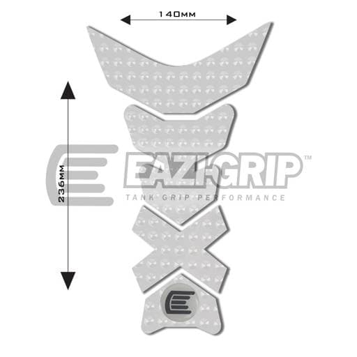Eazi-Grip EVO C 140mm x 236mm Clear Centre Tank Pad