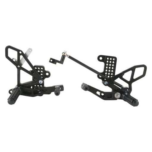 Vortex Honda CBR600RR Black Rearsets