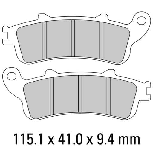 Ferodo FDB2075EF Brake Pads