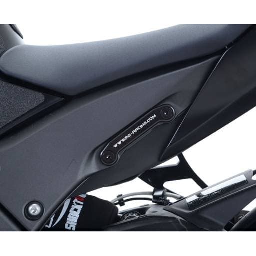 R&G Kawasaki ZX10R/ZX-10RR Black Footrest Blanking Plates