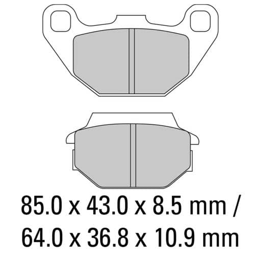 Ferodo FDB2096EF Brake Pads