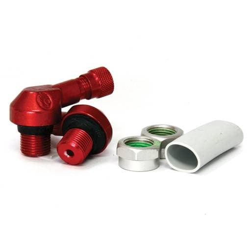 Ariete 11.3mm Red Valve Stem Pair