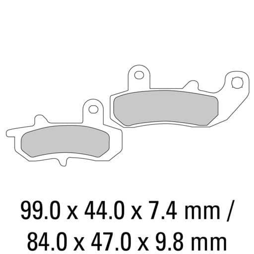 Ferodo FDB607P Brake Pads