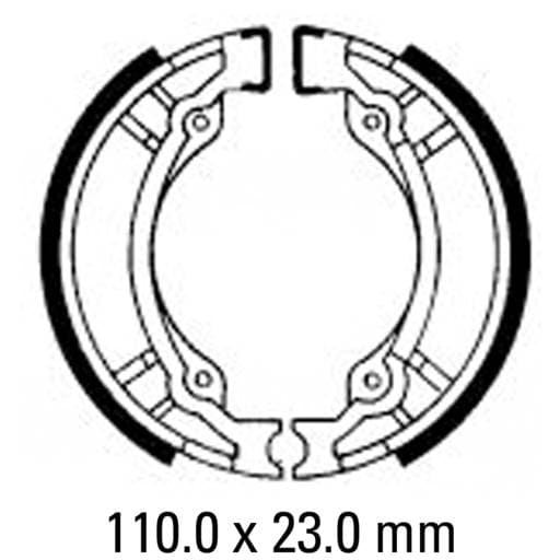 Ferodo FSB883 Brake Shoe Set