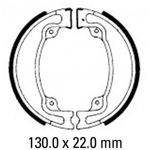Ferodo FSB746 Brake Shoe Set