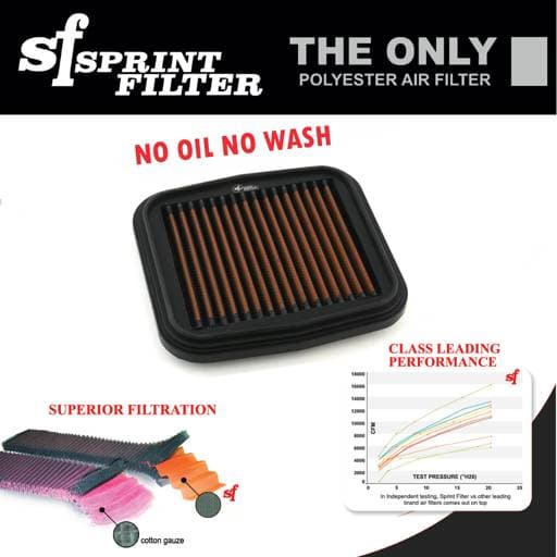 Sprint Filter P08 Ducati Panigale / XDiavel / Multistrada Air Filter