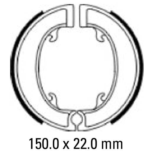 Ferodo FSB918 Brake Shoe Set