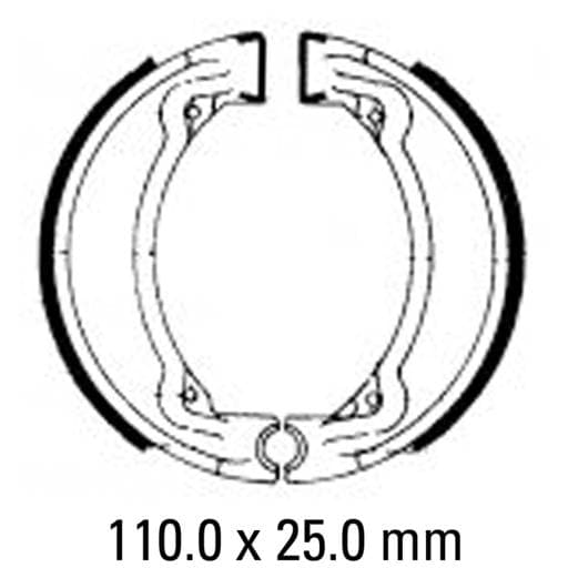 Ferodo FSB732 Brake Shoe Set