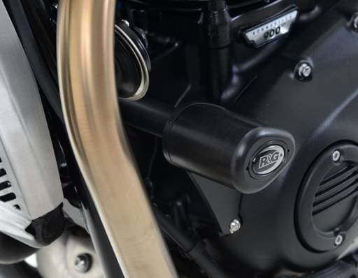 R&G Triumph Street Twin/Thruxton/Thruxton R Black Aero Crash Protectors