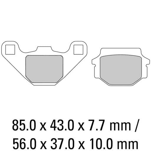 Ferodo FDB314EF Brake Pads