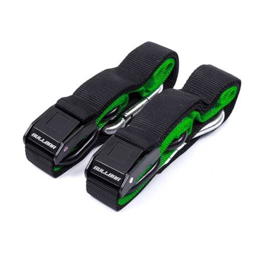 Bull Bar Green Tie Down Set