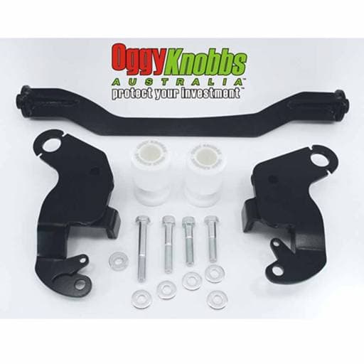 Oggy Knobbs Kawasaki ZX-6R 09-18 White Frame Slider Kit