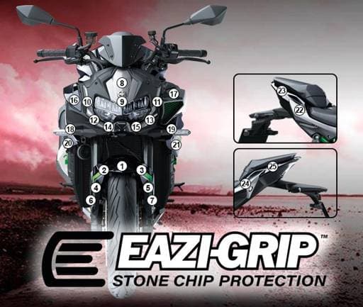 Eazi-Guard Kawasaki ZH2 Gloss Paint Protection Film