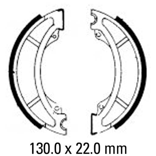 Ferodo FSB763 TLS Brake Shoe Set