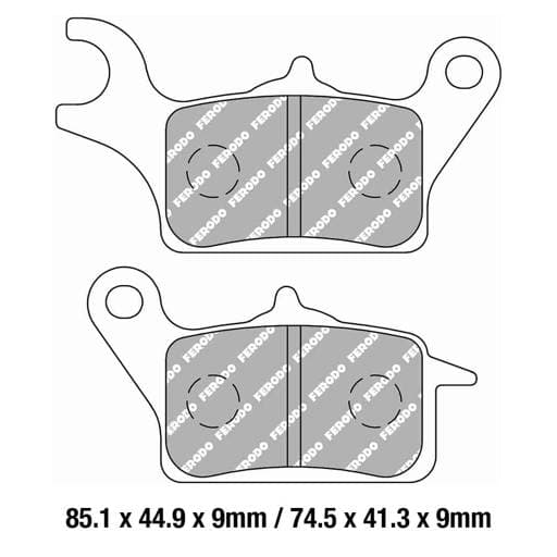 Ferodo FDB2297EF Brake Pads