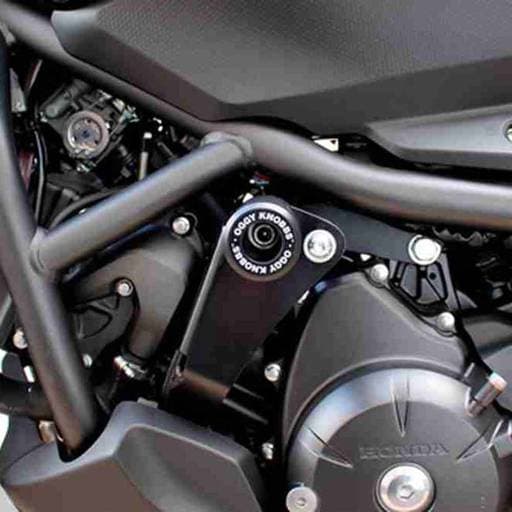 Oggy Knobbs Honda NC700/750S White Frame Slider Kit