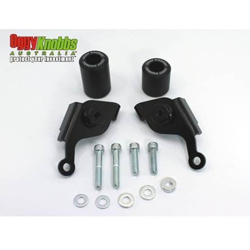 Oggy Knobbs Suzuki GSX-R600/750 06-07 Black Frame Slider Kit