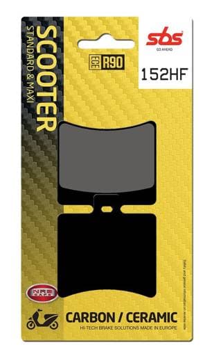 SBS Ceramic Scooter Front / Rear Brake Pads - 152HF