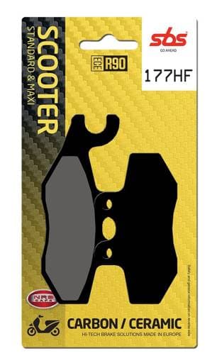 SBS Ceramic Scooter Front / Rear Brake Pads - 177HF