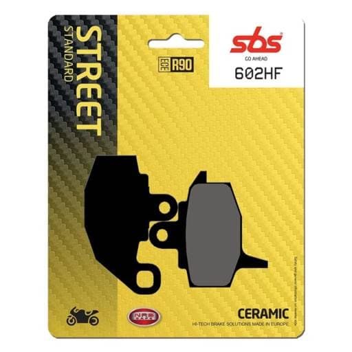 SBS Ceramic Front / Rear Brake Pads - 602HF