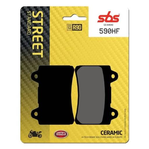 SBS Ceramic Front / Rear Brake Pads - 590HF