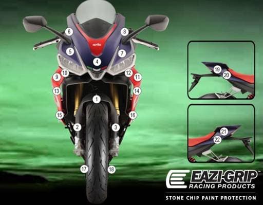 Eazi-Guard Aprilia RS660 Matte Paint Protection Film