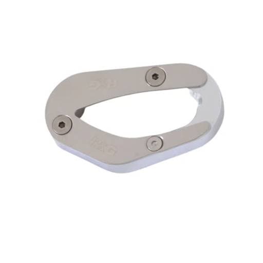 R&G Triumph Bonneville T120/T100 Silver Kickstand Shoe