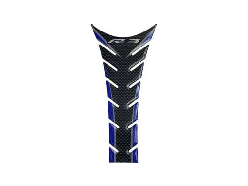 Yamaha R3 Blue Tank Pad