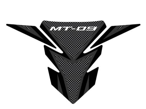 Yamaha MT-09 Black Tank Pad