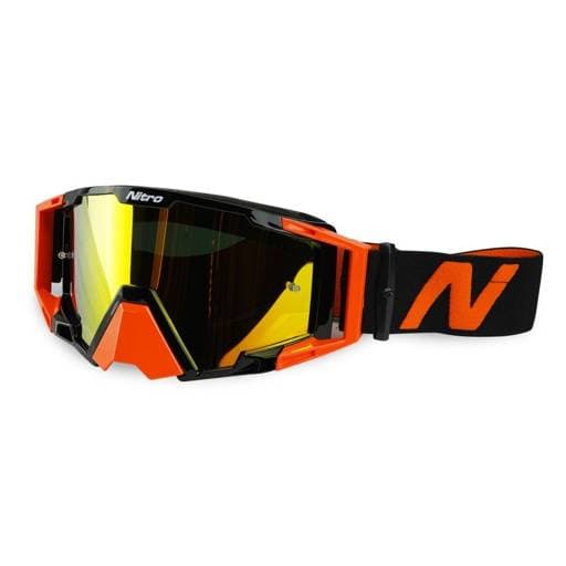 Nitro NV-100 Orange Terra Orange/Black MX Goggles