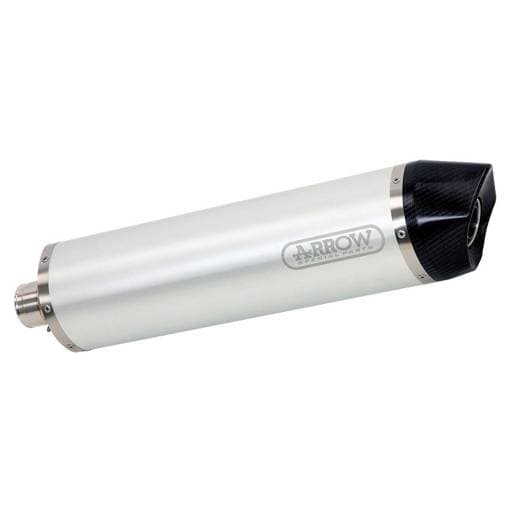 Arrow Yamaha XT1200Z  Super Tenere Race-Tech Aluminium Silver with Carbon End Cap Silencer