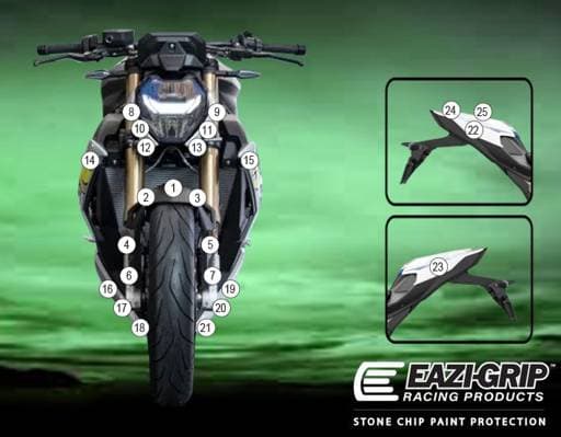 Eazi-Guard BMW S1000R 2021 Gloss Paint Protection Film
