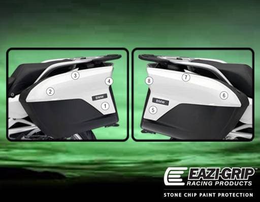 Eazi-Guard BMW R1250RT 2019 Gloss Pannier Protection Film