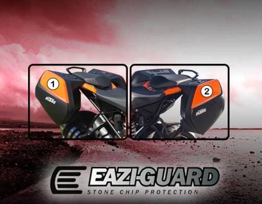 Eazi-Guard KTM 1290 Super Duke GT 16-21 Gloss Pannier Protection Film
