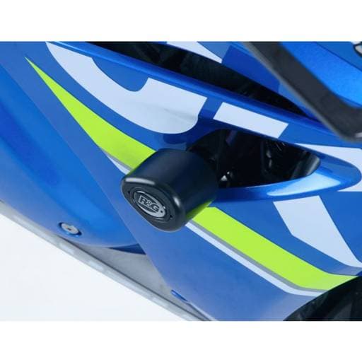 R&G Suzuki GSX-R 1000/GSX-R 1000R White Aero Crash Protectors-